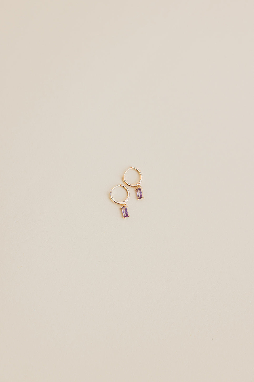 Birthstone Hoops
